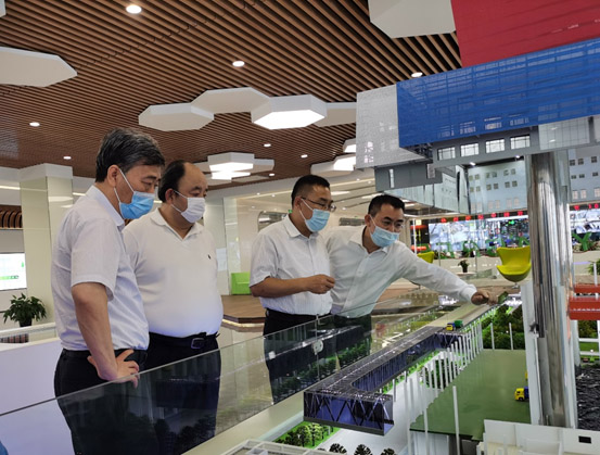 北京市副市长卢映川调研mg冰球突破豪华版通州项目